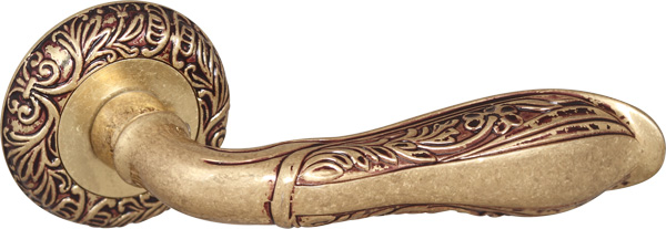 Ручка роздільна (Н.З.) FUARO (розет)  DINASTIA SM RB-10 французьке золото  29541