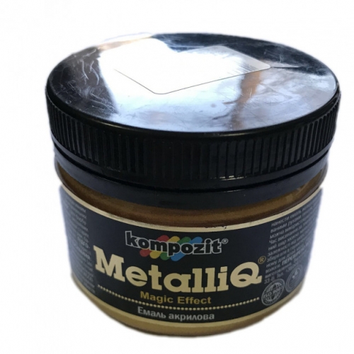 Емаль акрилова METALLIQ "Kompozit" (бронза, 0,5 кг)