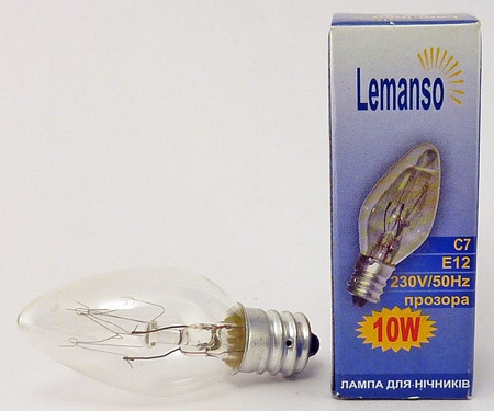 Лампа 10W LEMANSO для нічників