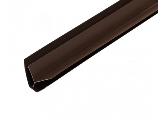 Кут внутрішній шоколад 10 (3м.п.)