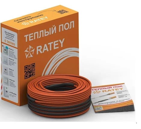Тепло підлога кабель нагрівальний RATEY RD2 0.475 кВт 26.5м 6,0мм
