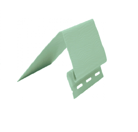 Віконий профіль до сайдингу зелений L-3.05 м (1уп-10шт)
