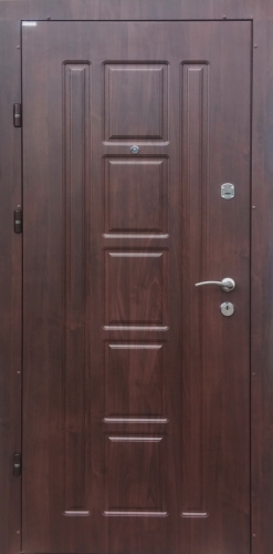 Двері  вхідні  Преміум ліві 860х2050, Б-92, ПВХ-80, замки к-т №5, код.19/1808 (Вітрина)