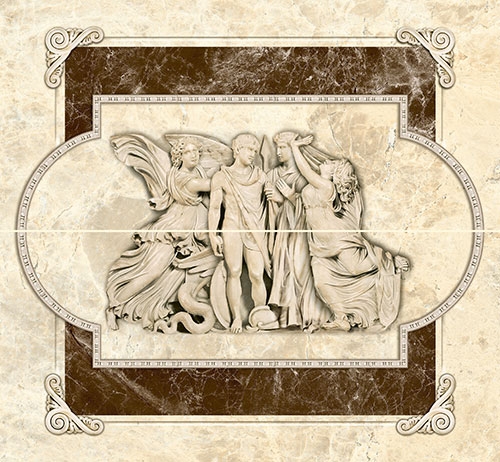 Декор - панно Emperador коричневий П грецький, арт.66031-1