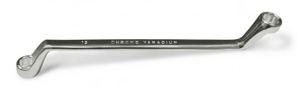 Ключ гнуто-накидний Cr-V 8х9 мм, 48-501