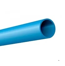 Труба ПЭ PN 10 D32х1,8 мм синя тверда харчова