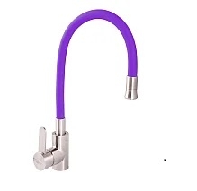 Змішувач для кухні ZERIX LR74004-8 нерж. фіолетовий, LL1478